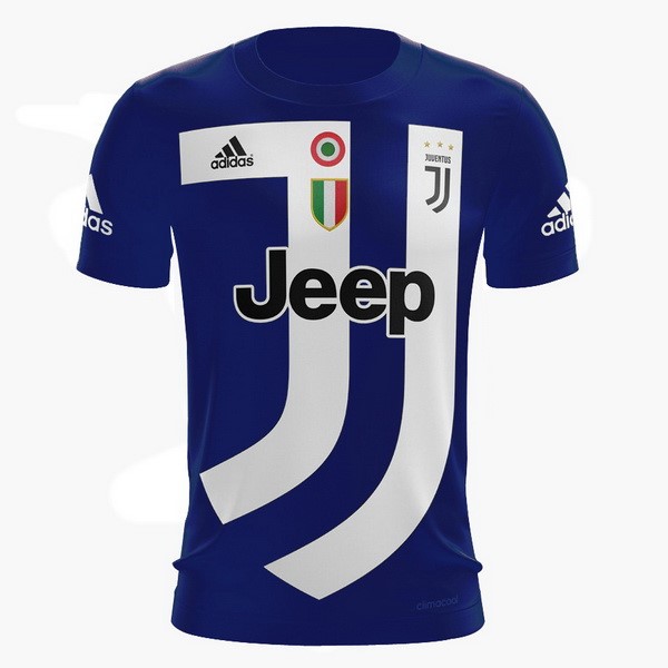 Trikot Trainingsshirt Juventus 2018-19 Blau Fussballtrikots Günstig